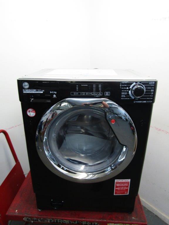 Hoover HBDS485D1ACBE Washer Dryer Integrated 8kg + 5kg 1400rpm Black GRADE B