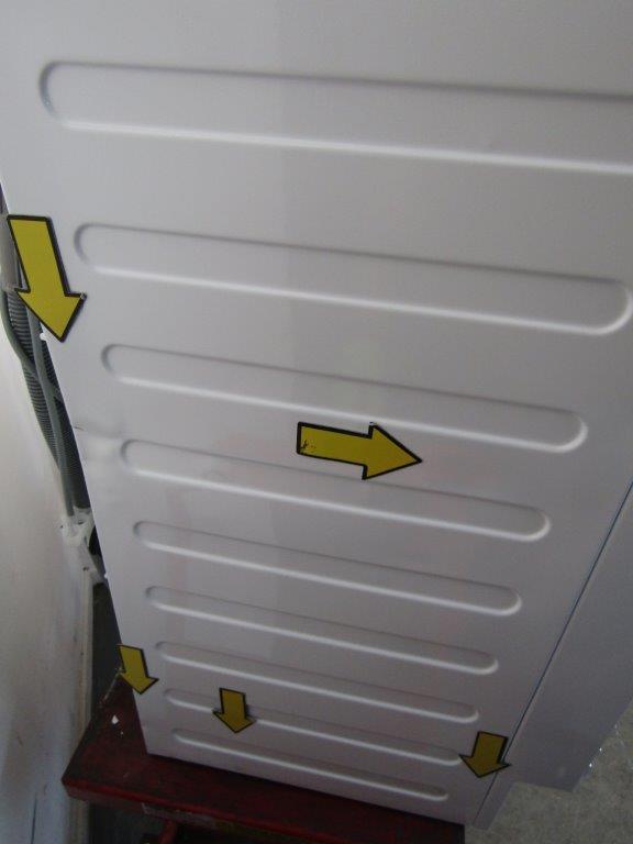 AEG LX6WG74634BI Washer Dryer Integrated 7kg + 4kg 1600rpm White GRADE B