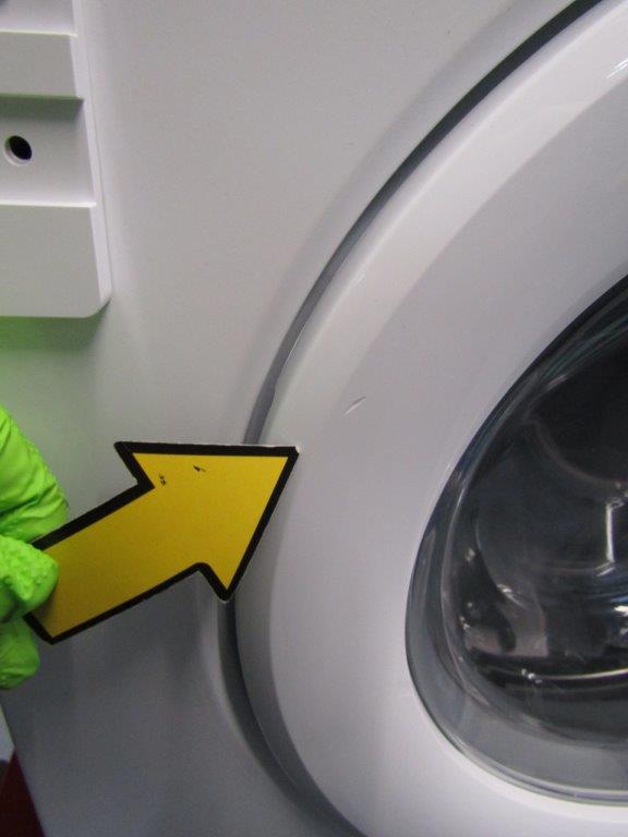 AEG LX6WG74634BI Washer Dryer Integrated 7kg + 4kg 1600rpm White GRADE B