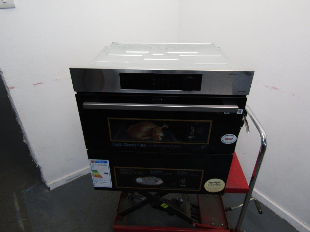 Samsung NV7B5755SAS Dual Cook Oven Flex Built In Stainless Steel GRADE B