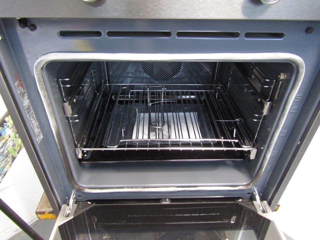 Asko OP8687B Built in Single Oven Electric Pyrolytic in Black Steel REFURBISHED