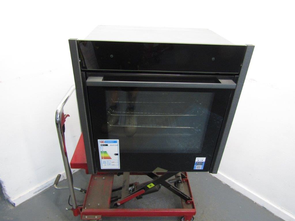 Neff B64VS71G0B Single Oven Electric Slide & Hide Graphite Steel GRADE B