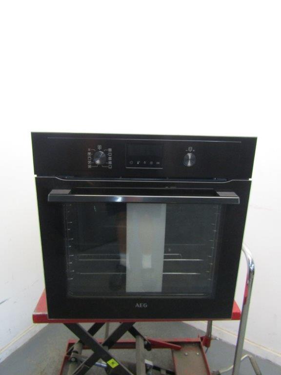 AEG BPX535061B Single Oven Electric Built in Pyrolytic in Black GRADE B