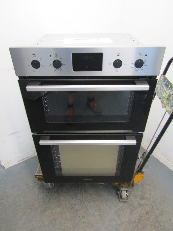 Zanussi ZKHNL3X1 Double Oven Built in Electric in Stainless Steel GRADE A