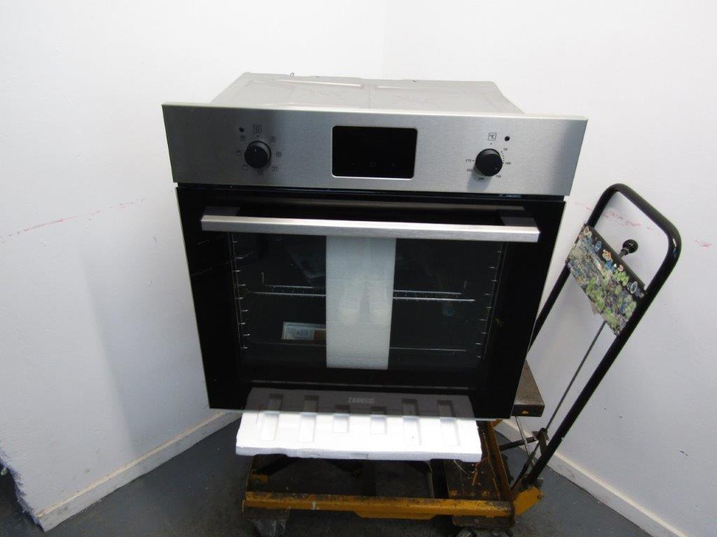 Zanussi ZOHNX3X1 Single Oven Electric Built In in Stainless Steel GRADE A