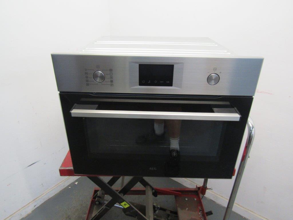 AEG OK6NK40M Built In Combination Microwave Oven in Stainless Steel REFURBISHED