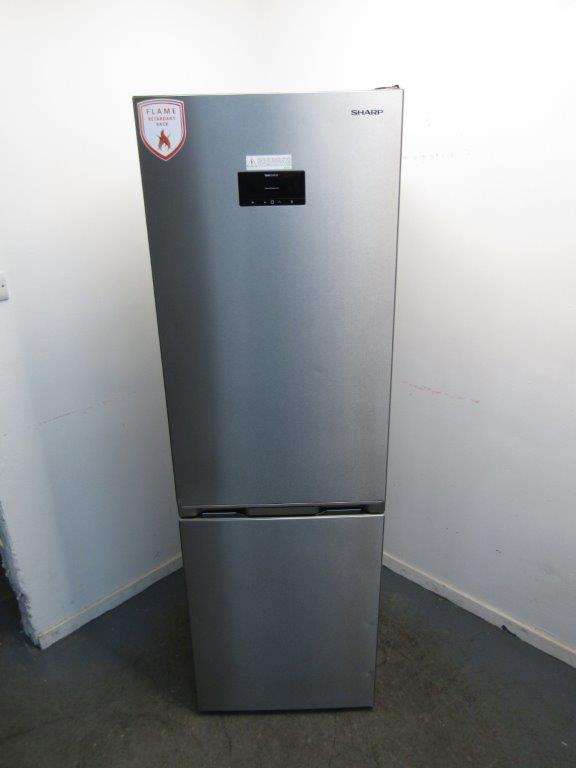 Sharp SJ-BA31DHXIE-EN Fridge Freezer Freestanding Frost Free Silver GRADE B