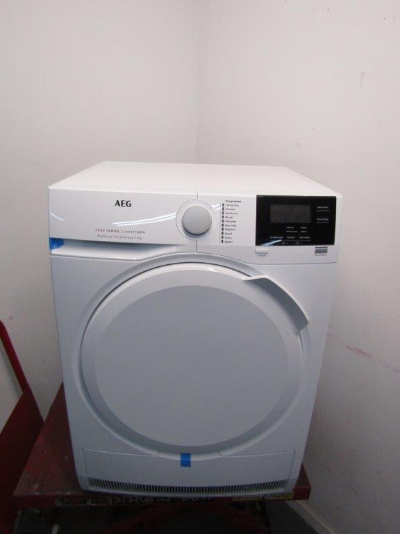 AEG T6DBG720N 7kg Condenser Tumble Dryer White GRADE A