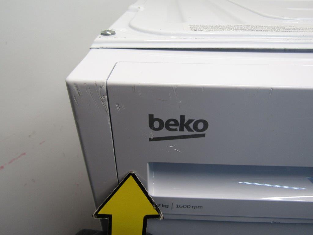 Beko WTIK76121 Washing Machine Fully Integrated 7kg 1600 rpm GRADE B