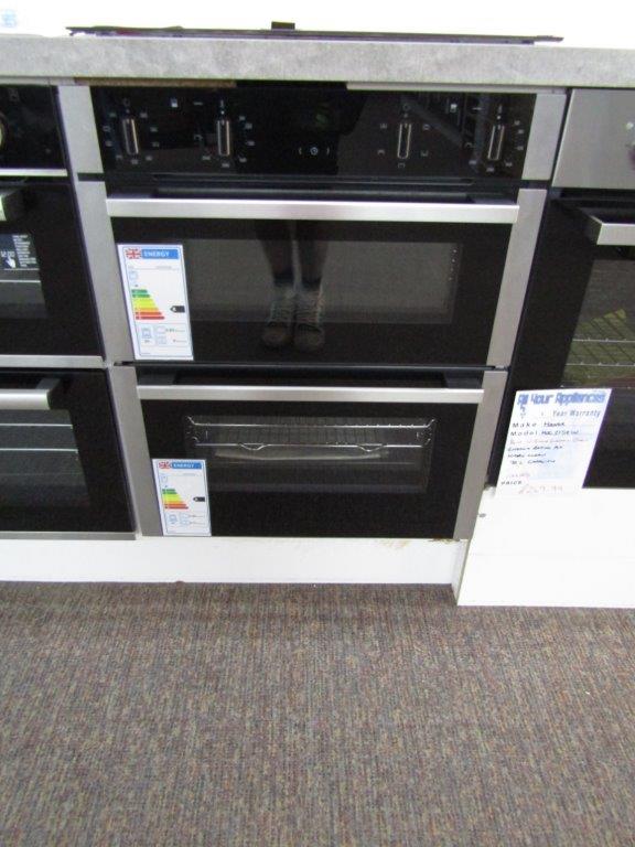 Neff J1ACE2HN0B Double Oven Built Under Electric Stainless Steel GRADE B