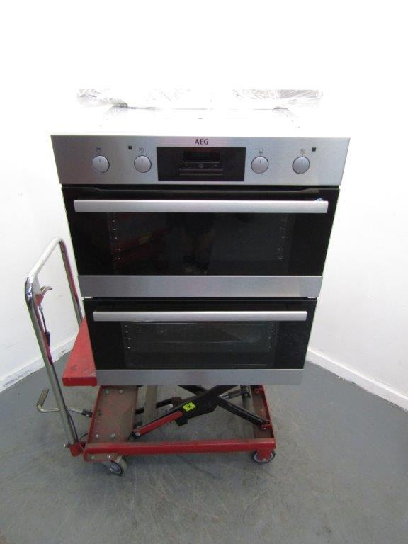 AEG DUB331110M Double Oven Built Under Stainless Steel GRADE A