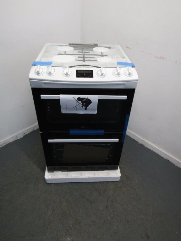 AEG CGX6130ACW Gas Cooker 60cm in White GRADE A