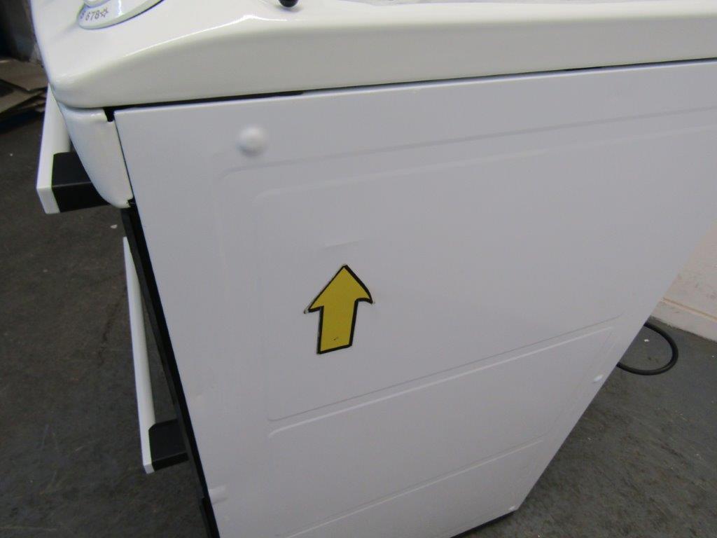 AEG CGX1130ACW Gas Cooker 55cm Double Oven White GRADE B