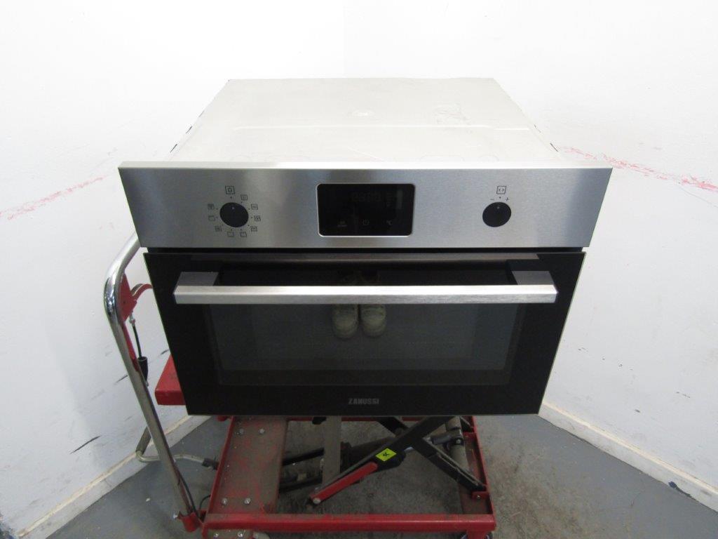 Zanussi ZVENM6X1 Integrated Microwave Compact & Grill Stainless Steel REFURBISHED