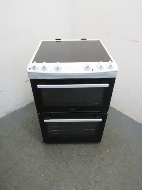AEG CCX6501ACW Electric Cooker 60cm Ceramic in White GRADE A