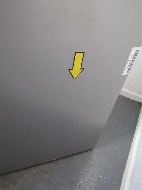 AEG AGB728E5NX Tall Freezer Frost Free Stainless Steel GRADE B