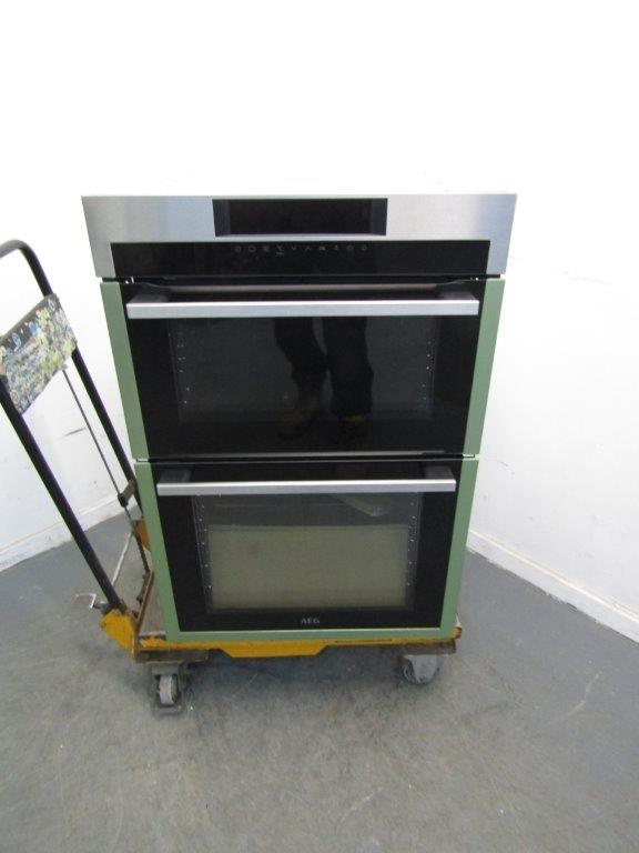 AEG DCE731110M Double Oven Electric Built In Stainless Steel GRADE A