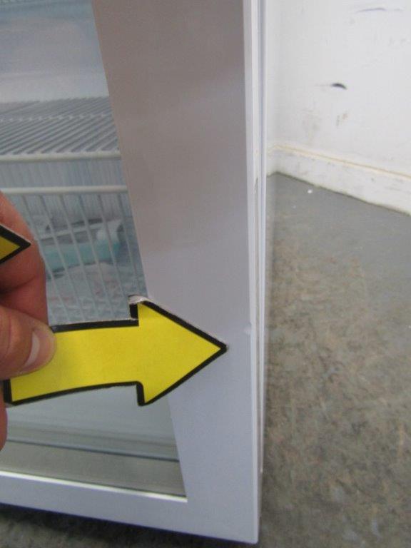 Lec PPGR400BT-UK Pharmacy Refrigerator Glass Door 400L White GRADE B