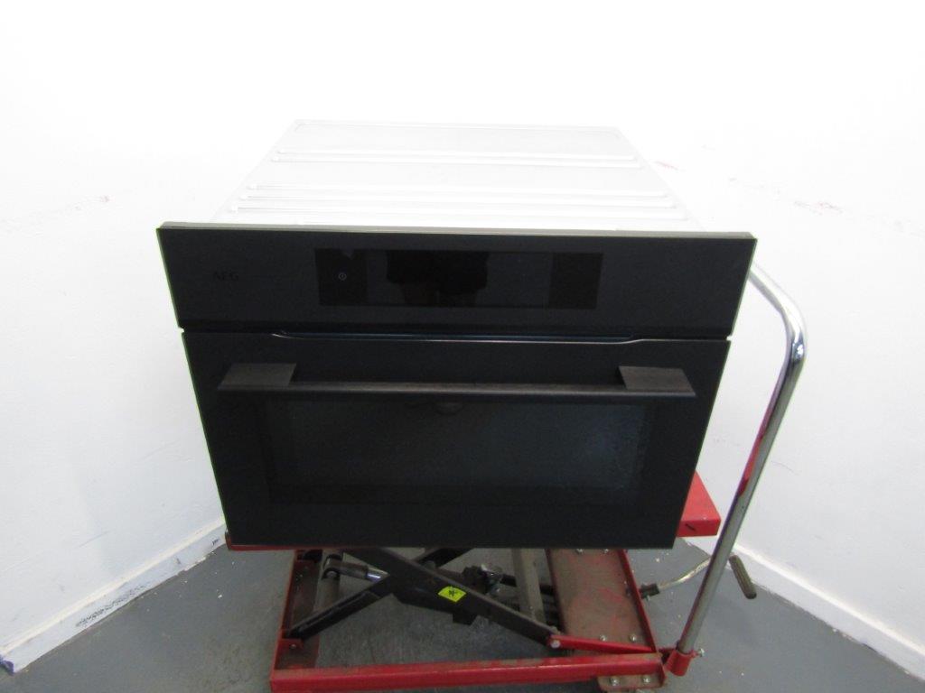 AEG PK9000WT  Combination Oven & Microwave Built in Matt Black. GRADE A