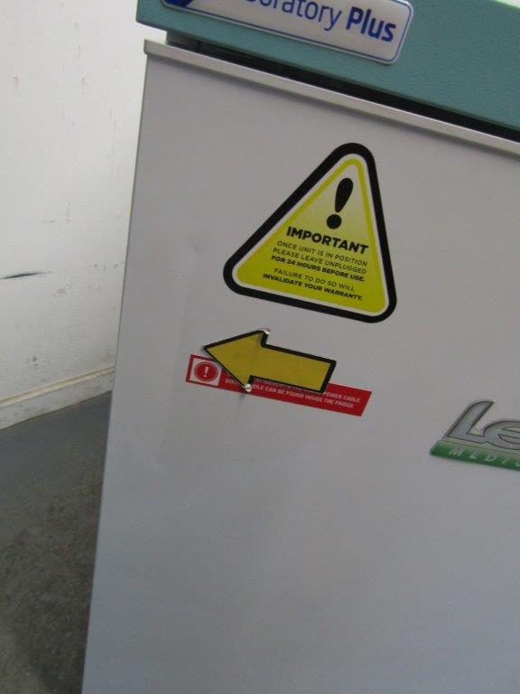 Lec LSFSF98BT Laboratory Freezer 98 Litre Under Counter White REFURBISHED