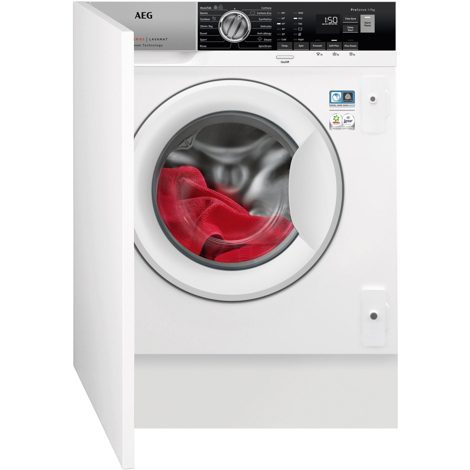 AEG L7FE7261BI Washing Machine Integrated 7kg 1200rpm GRADE B