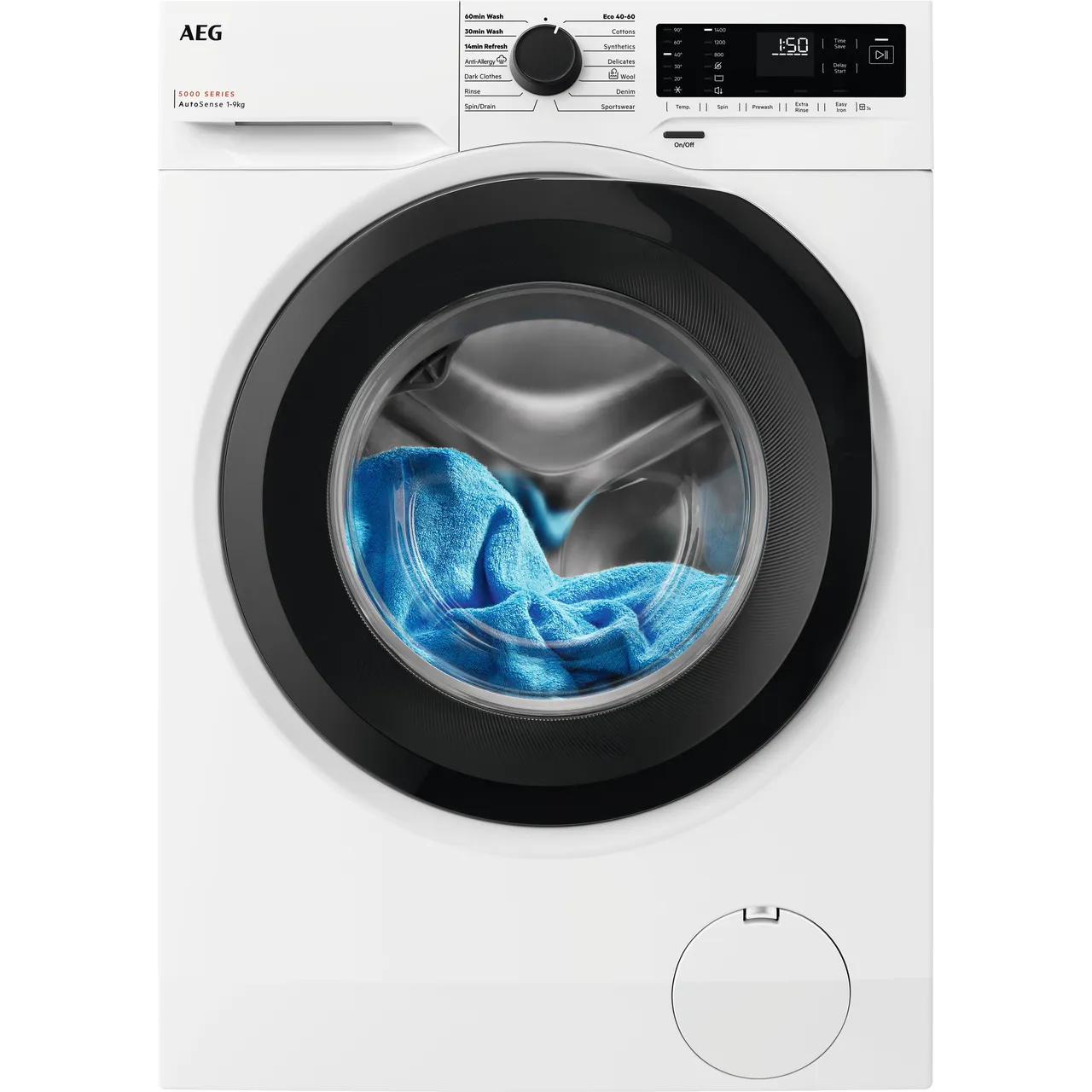 AEG LFE50944B 9kg 1400 rpm Washing Machine White