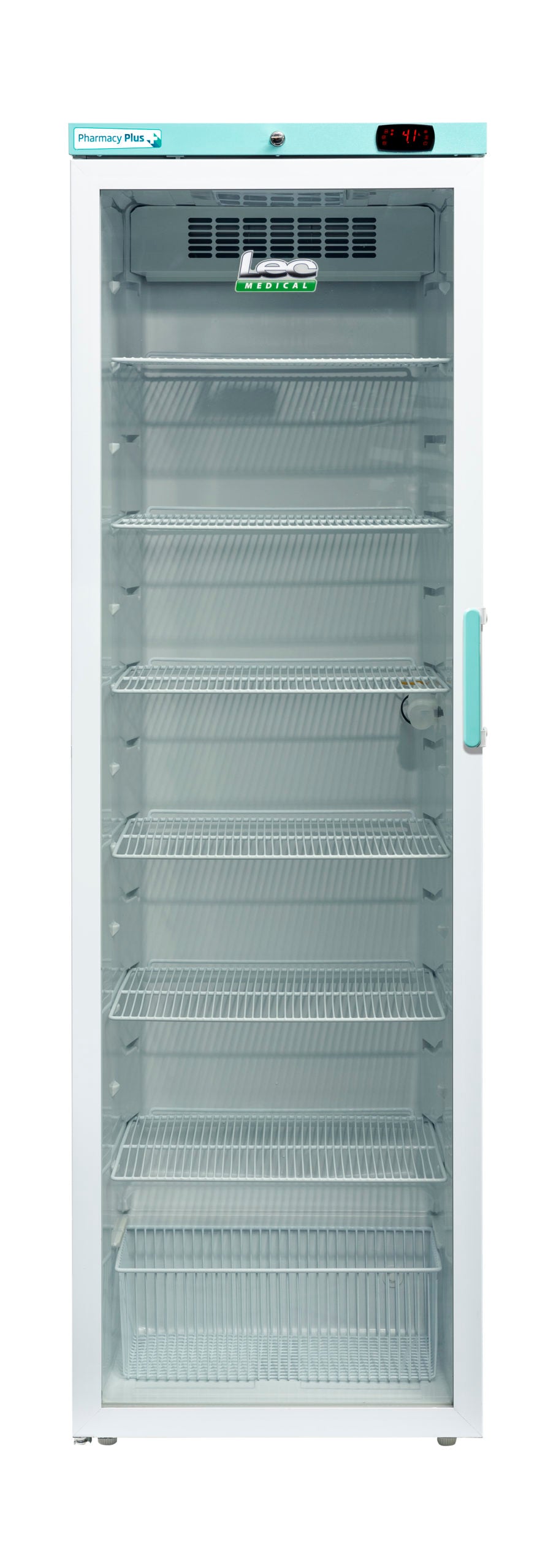 Lec PPGR400BT-LHH Pharmacy Refrigerator Glass Door 400L White GRADE A