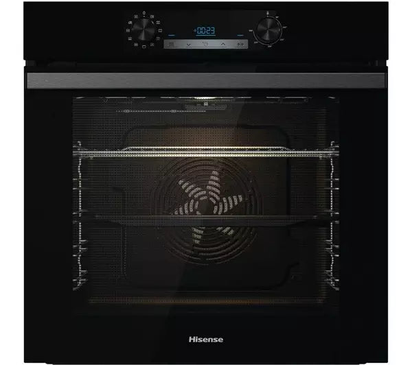 Hisense BI64211PB Pyrolytic Single Oven Air Fry Electric Black GRADE B
