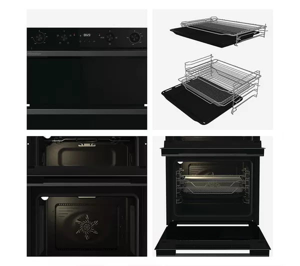 Hisense BID914221CDBG Double Oven Built In Black