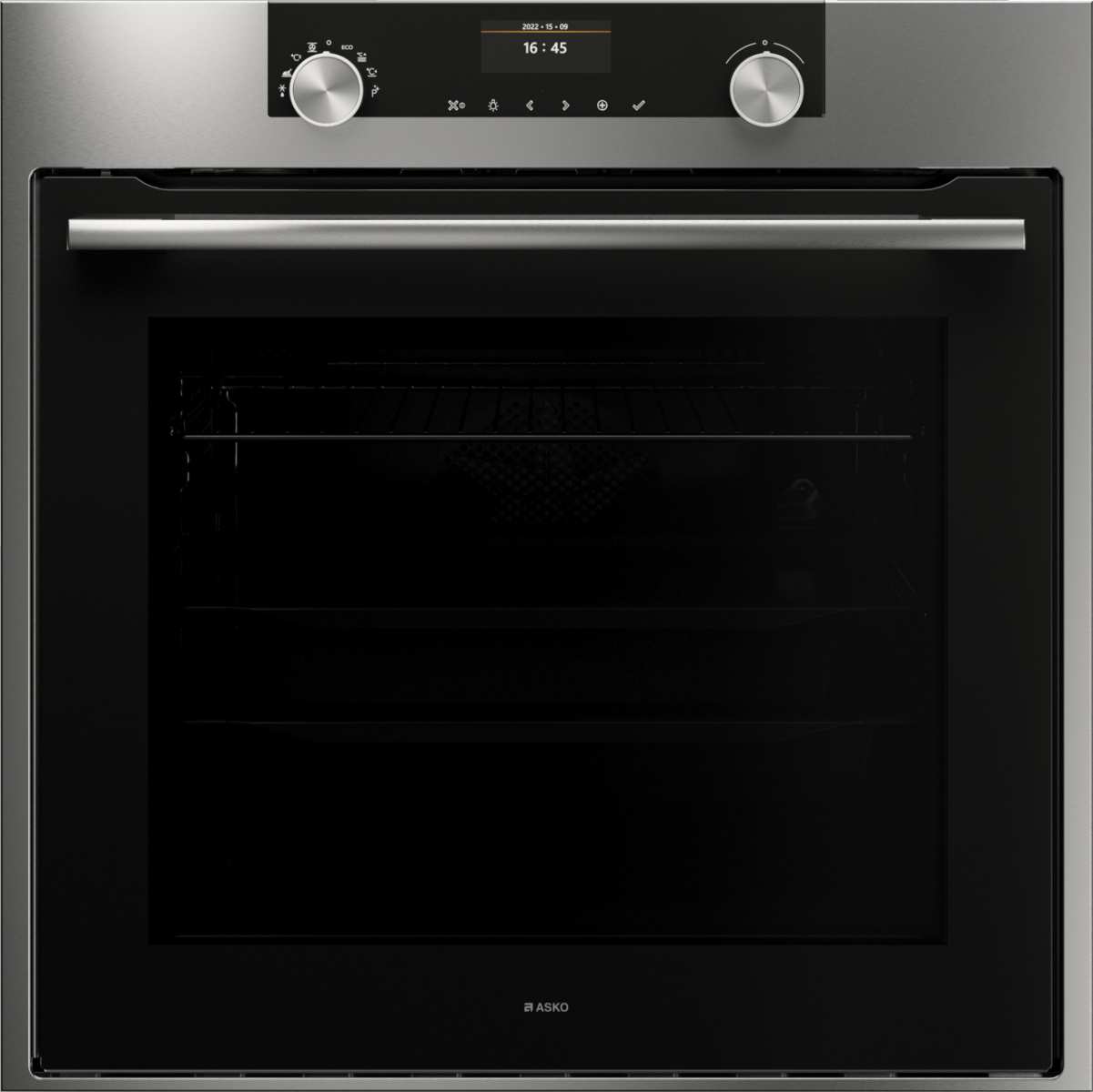 Asko OP8664S Built in Single Oven Electric Pyrolytic in Stainless Steel