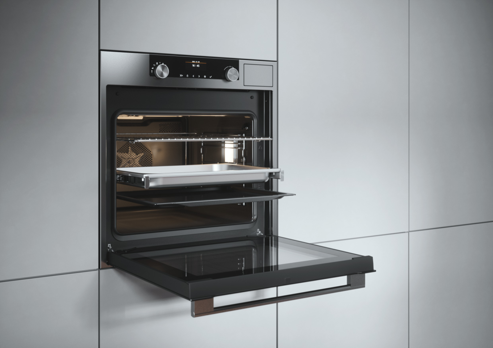 Asko OCS8664S Built in Single Oven Combi Steam Electric Stainless Steel