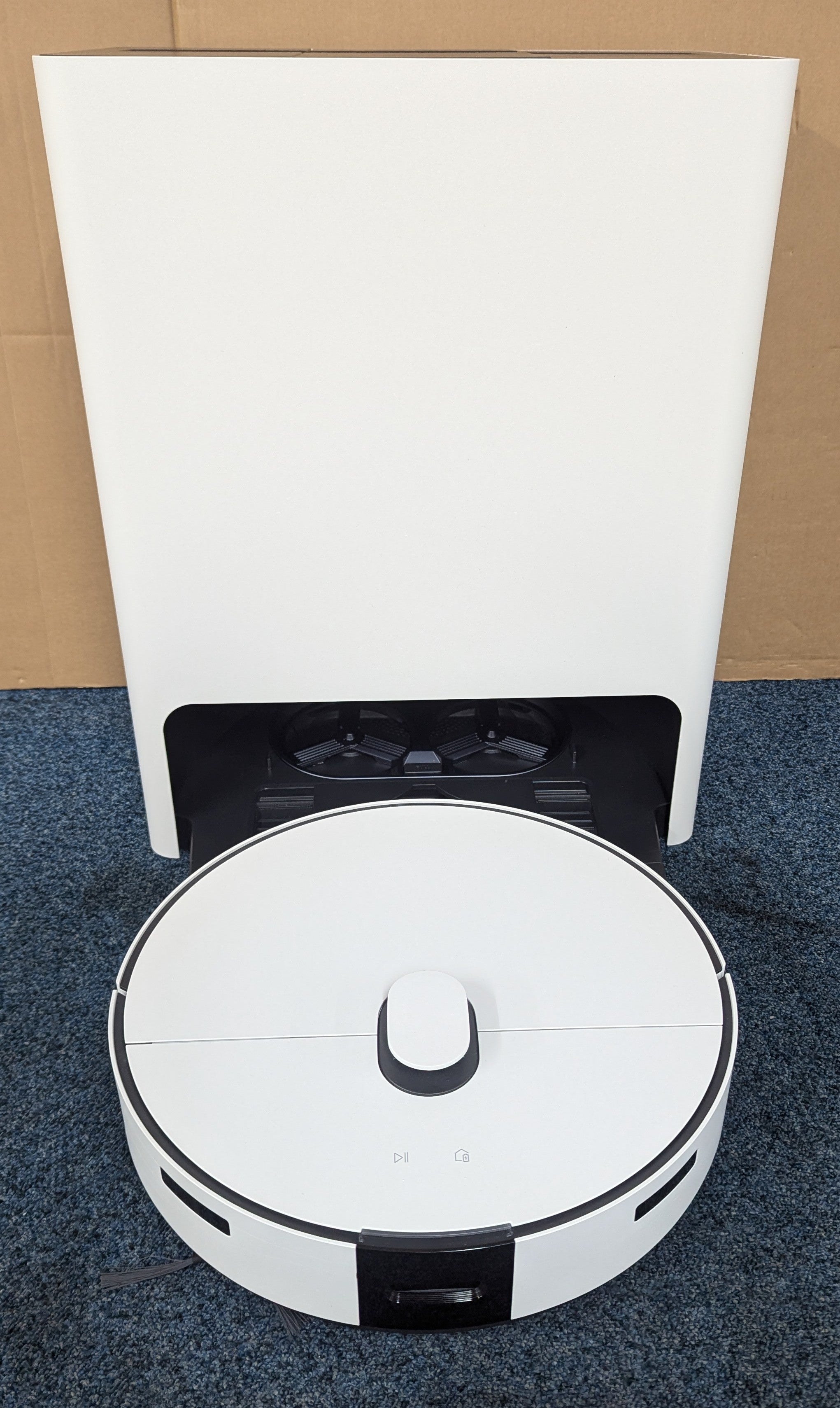 Samsung VR7MD97714G Robot Vacuum Cleaner, Steam & Mop White REFURBISHED