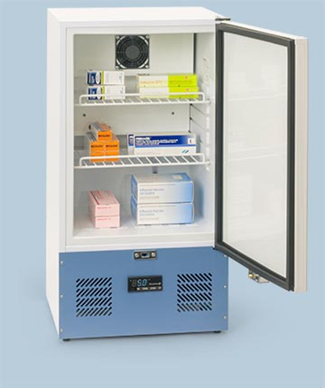 Shoreline SM45 45L Pharmacy Countertop Refrigerator Solid Door REFURBISHED