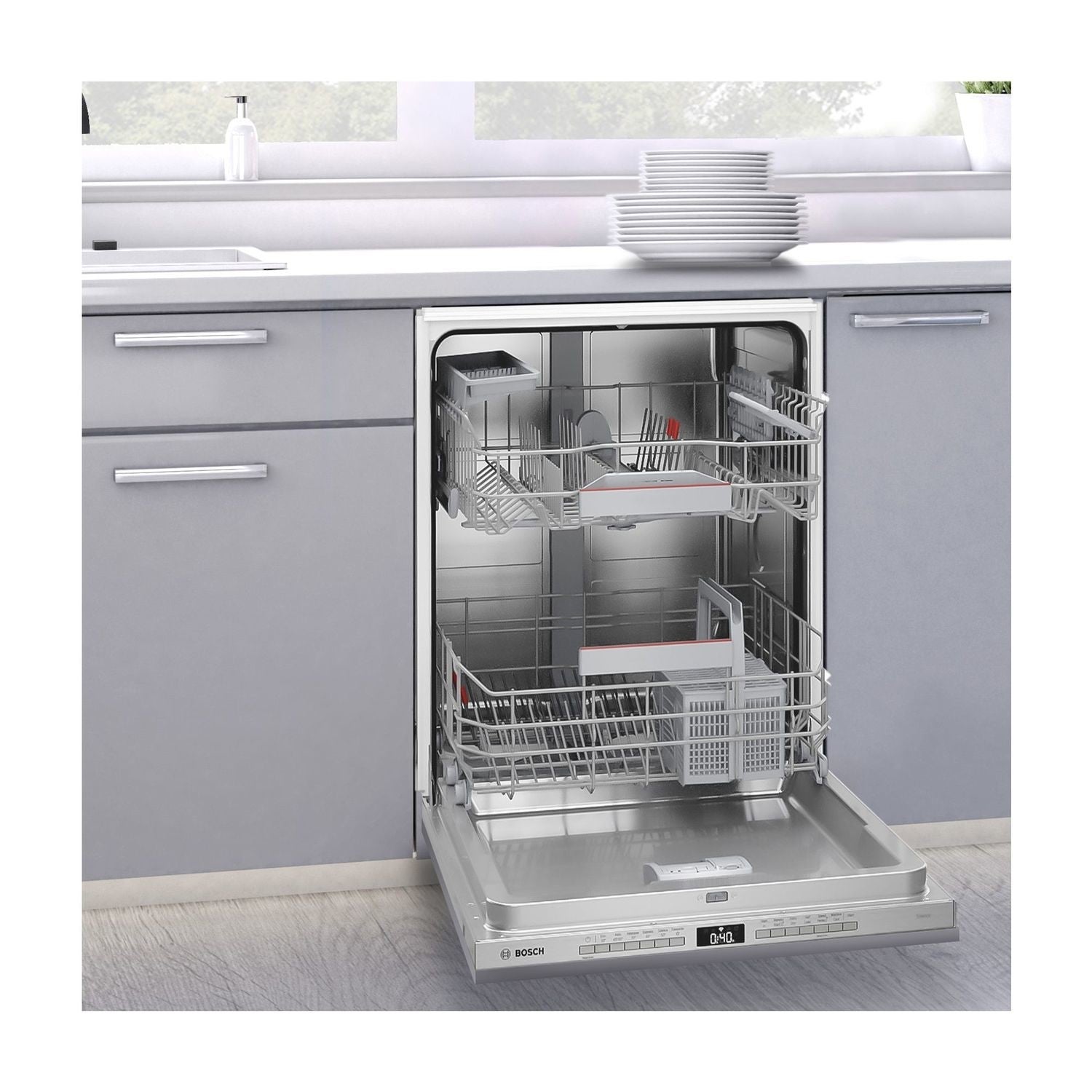 Bosch SMV4HAX40G Integrated Dishwasher Full Size