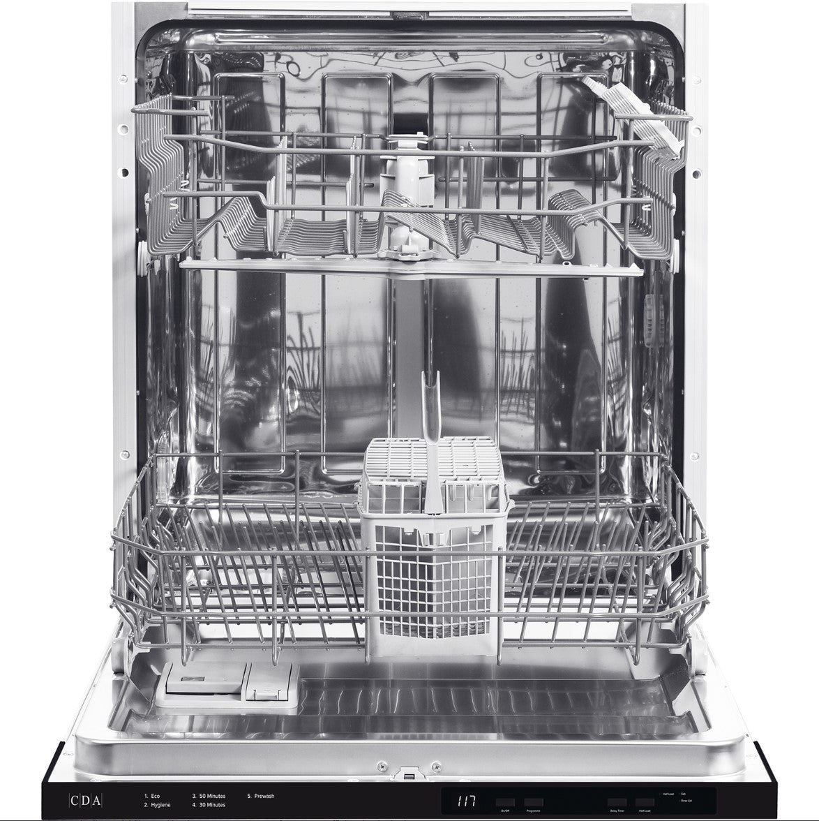 CDA CDI6121 Integrated Dishwasher 60cm 13 Place GRADE A