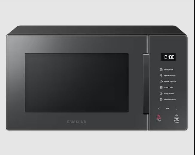 Samsung MS23T5018AC Solo Microwave Freestanding 23L in Charcoal GRADE A