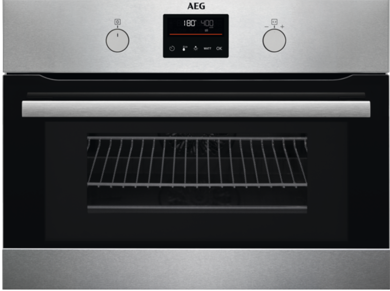 AEG KMK365060M Integrated Combi Microwave Oven Stainless Steel GRADE B