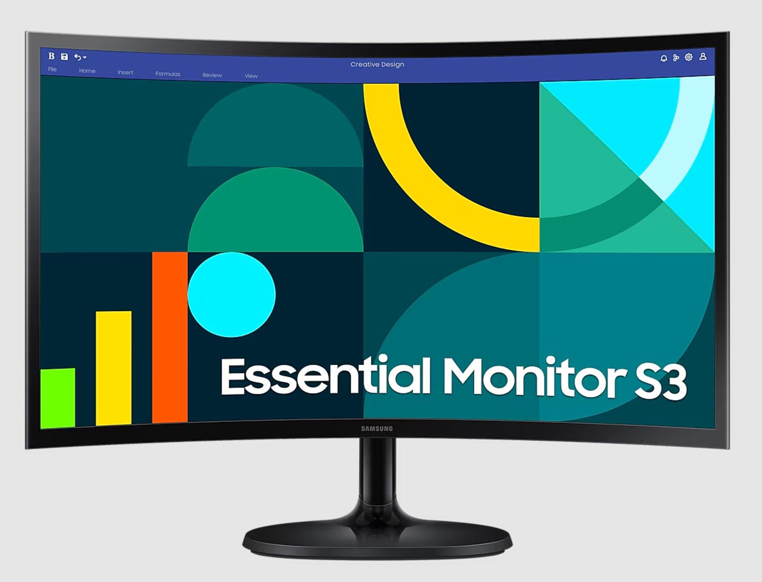 Samsung LS24D360GAUXXU 24" Monitor Full HD Curved