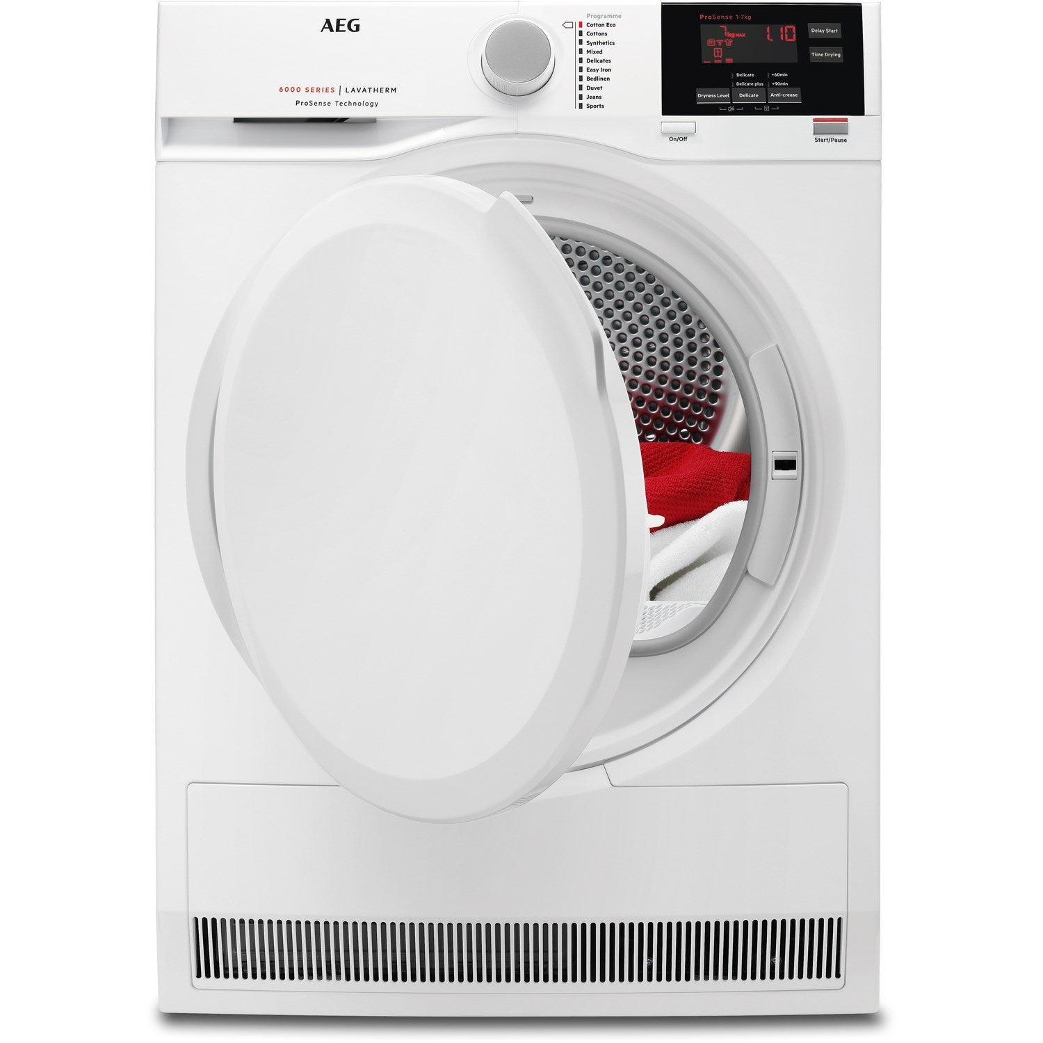 AEG T6DBG720N 7kg Condenser Tumble Dryer White