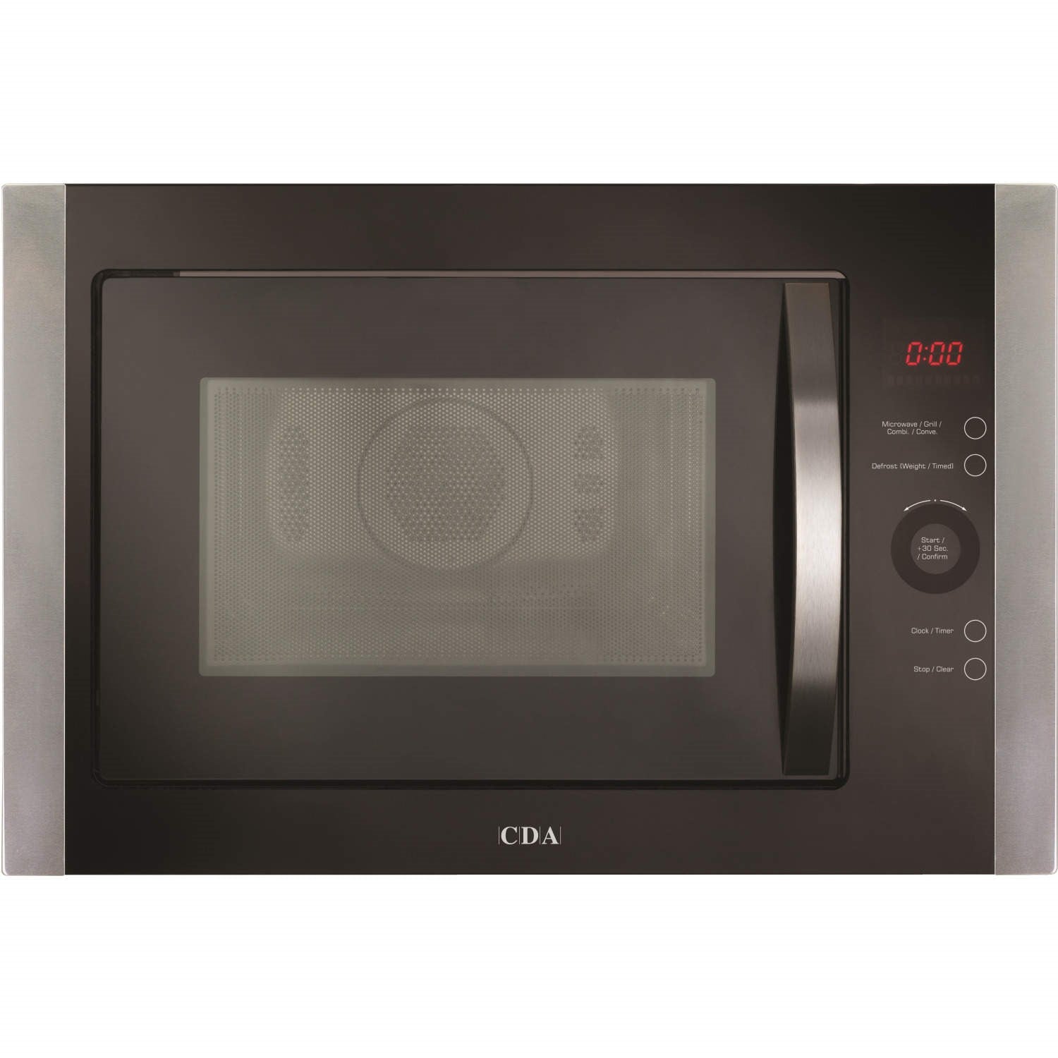 CDA VM451SS Built in 25 Litre Microwave in Stainless Steel GRADE B