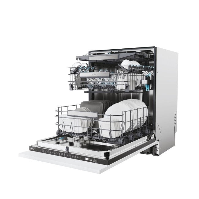Haier XS4A4M4PB Integrated Full Size Dishwasher 60cm