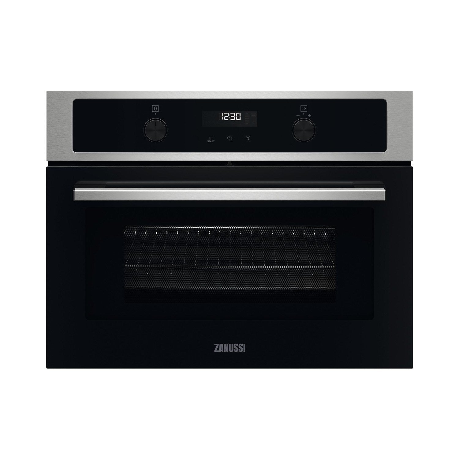 Zanussi ZVENM7X1 Compact Microwave Built in Oven & Grill Stainless Steel GRADE B