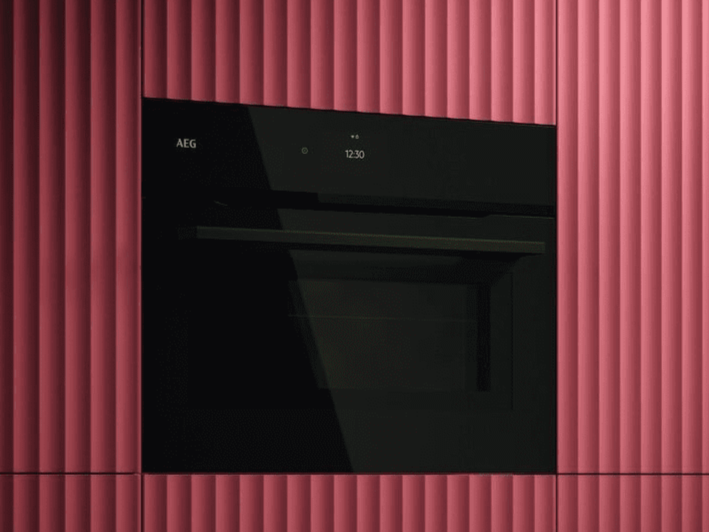 AEG NKK8N721B Combination Microwave and Oven in Black GRADE B