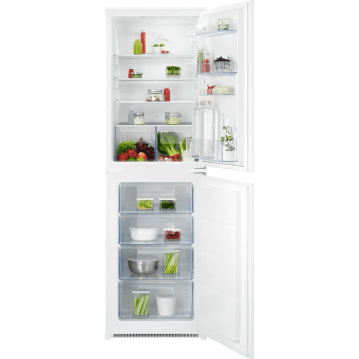 AEG OSC5S185ES Fridge Freezer Fully Integrated 50:50 Sliding Door GRADE A