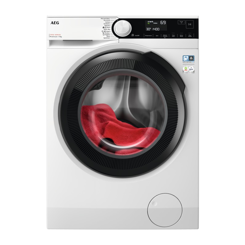AEG LFR73964B Washing Machine 9kg 1600rpm in White REFURBISHED