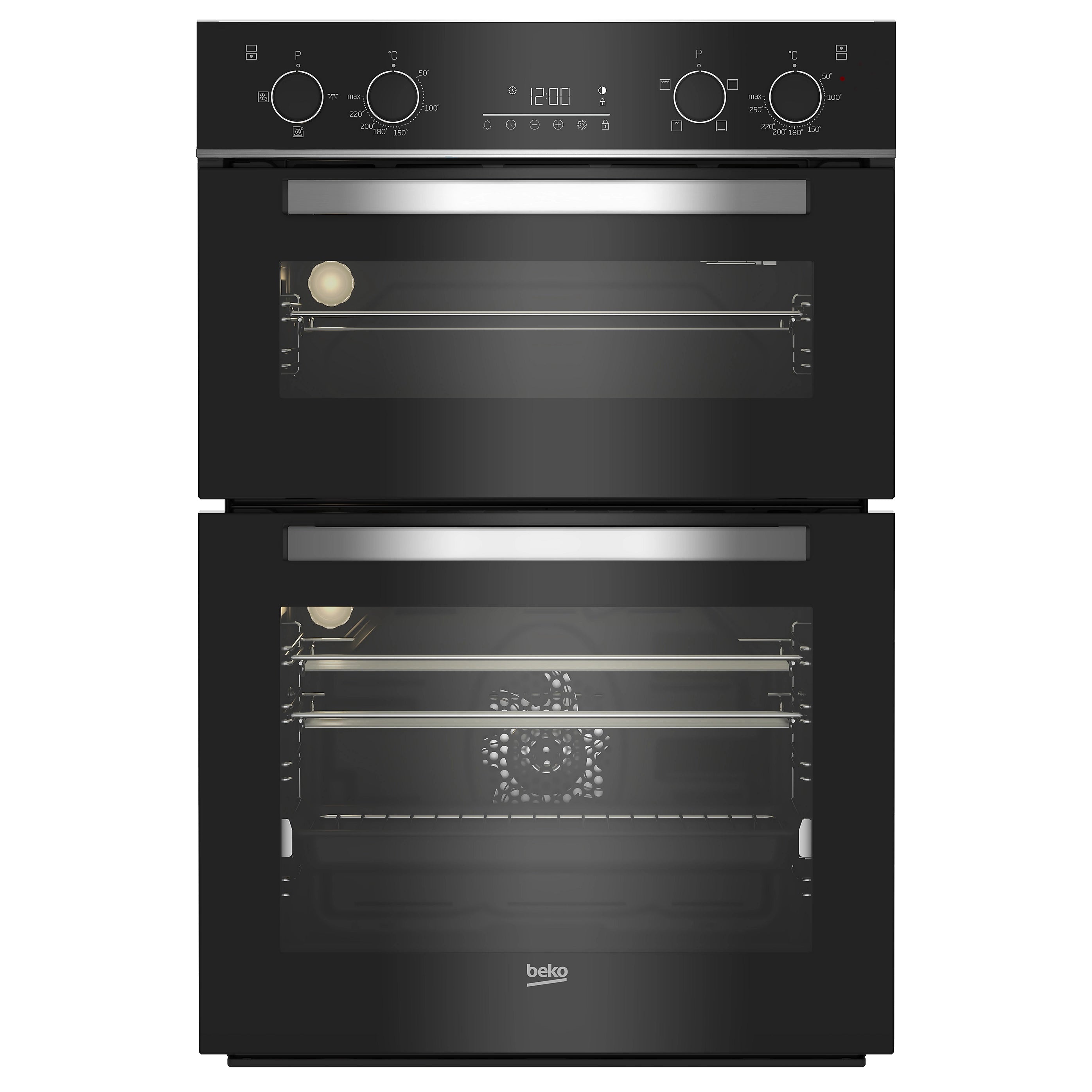 Beko BBDF24300B Double Oven Built in Electric in Black GRADE A