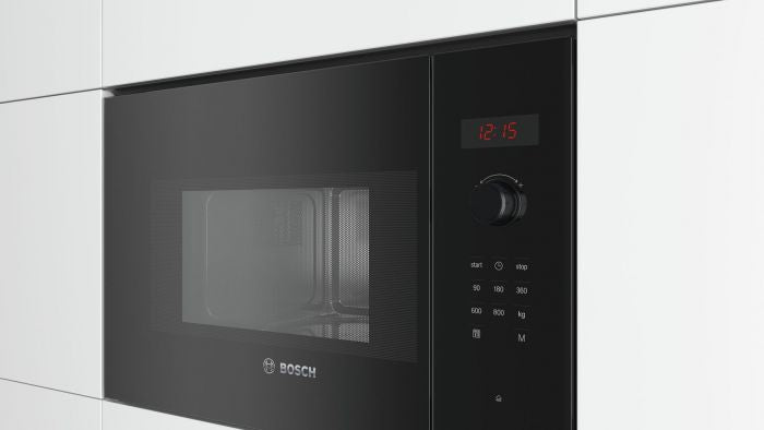 Bosch BFL523MB0B Solo Microwave Integrated in Black GRADE A