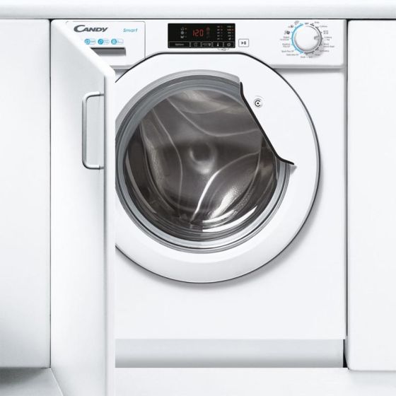 Candy CBW59D1XE Smart Integrated Washing Machine 9kg 1500rpm in White GRADE A