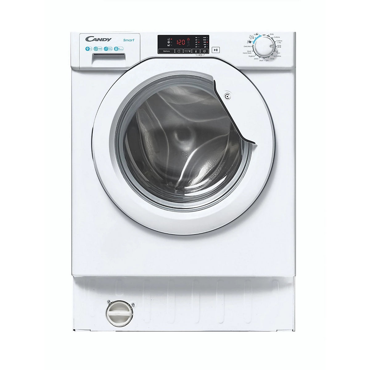 Candy CBW49D1E-80 Washing Machine 9kg 1500rpm Integrated