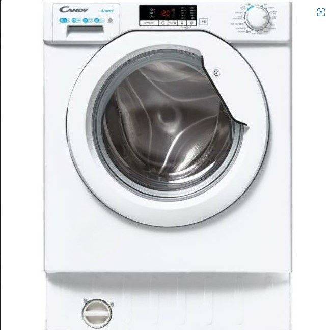 Candy CBD485D2E/1-80 Washer Dryer Integrated 8kg + 5kg 1400rpm White